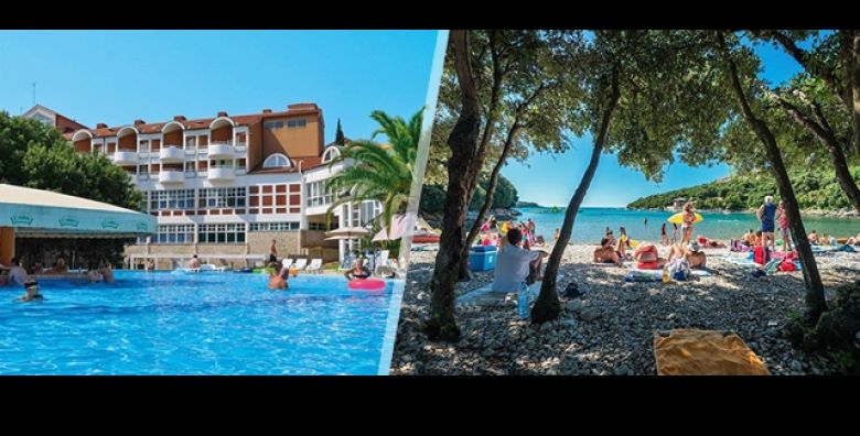 BUDGET LJETOVANJE U SPICI SEZONE u DUGOJ UVALI  4 dana 3 nocenja ili 8 dana 7 nocenja u hotelu na bazi dorucka tik do prekrasne plaze  sve za 2 osobe po SUPER cijeni 