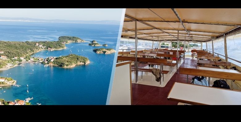 Sum valova miris mora i maslina i kupanje na Rajskoj plazi Darojkovic Promet vas vodi na izlet brodom na ruti Rab  Pag s ukljucenim ruckom i picem za samo 75 eura po osobi 