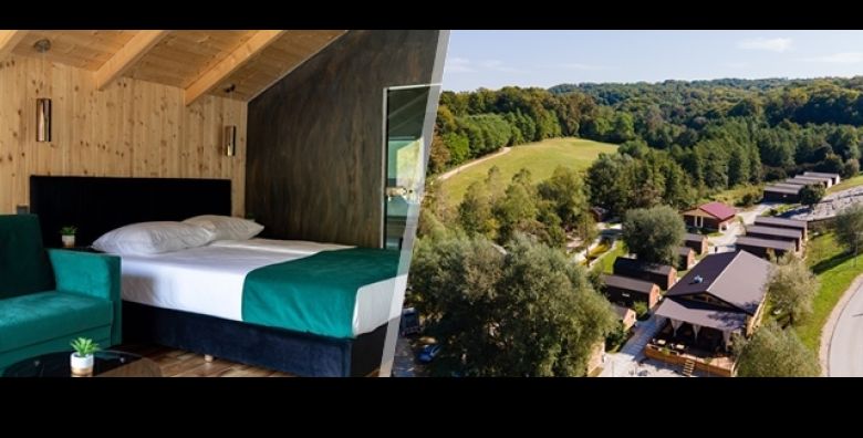  LJETOVANJE Tjedni ili vikend odmor u Glamping Resort Halicanum 4  Provedite 2 nocenja s polupansionom u glamping kucici uz GRATIS koristenje finske saune te opciju sa masazom za 2 osobe 