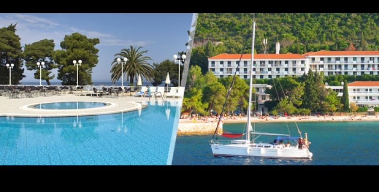  RUJAN All Inclusive obiteljski odmor u Trpnju na Peljescu  Hotel Faraon 2 3 ili 5 nocenja za 2 odrasle i 1 dijete uz bazen lezaljke animaciju i neogranicena pica i obroke 