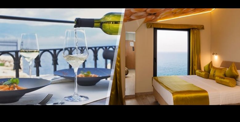  RUJAN Vinski gusti na otoku Krku Hotel Vinotel Gospoja poziva vas na 3 dana i 2 nocenja s bogatim doruckom i serviranom vecerom u 4 slijeda wellness bazen i mala boca vina sve za 2 osobe 