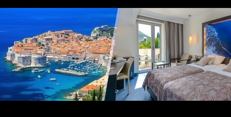 Pocastite se luksuznim dozivljajem u Hotelu Lapad 4   2 3 ili 4 nocenja na bazi polupansiona za 2 osobe ili 2 osobe  2 djece do 12 g  daleko od guzve na prekrasnom poluotoku Lapad 