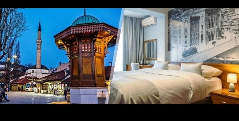 Jesen u Sarajevu: 1 ili 2 nocenja s doruckom za 2 osobe ili obitelj u Hotelu Villa Harmony 4  miris svjeze kave okus baklave i cevapa sustanje lisca na Bascarsiji i pogled na Miljacku 