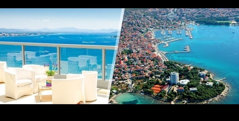 Wellness odmor uz more u Vodicama u Hotelu Punta  3 dana 2 nocenja na bazi ALL INCLUSIVE LIGHT za 2 odraslih i 1 dijete do 12 godina opustanje u unutarnjem bazenu sauna masazu  