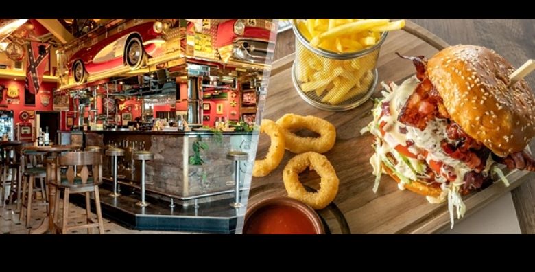 Pozovi najdrazu polovicu frenda ili cijelu ekipu i kreni na americku gurmansku rutu u Route 66 Pizza Grill  Beer  pizze ili slasni americki burgeri s prilozima po NAJNIZOJ CIJENI za 2 osobe 