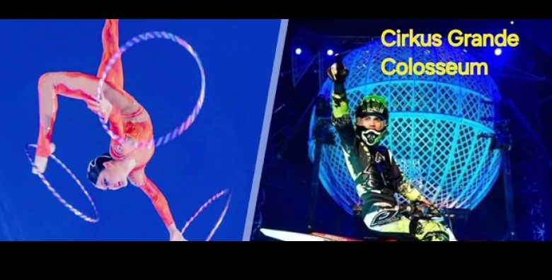  SPEKTAKL KARNEVAL CIRCUS SHOW  Circus Grande Colosseum u ZAGREBU Odusevite se spektaklom kojeg izvode akrobati klaunovi roboti Transformeri zongleri i iluzionisti Zabava za cijelu obitelj 