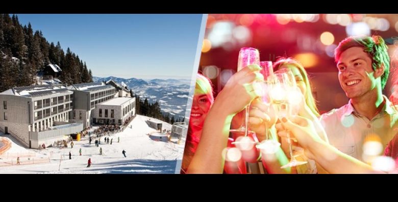 Provedite NOVU GODINA u Sloveniji na Goltama u Wellness Hotelu Montis 4  uz 3 dana i 2 nocenja na bazi polupansiona za 2 osobe neograniceno skijanje voznja zicarom wellness i animacije 