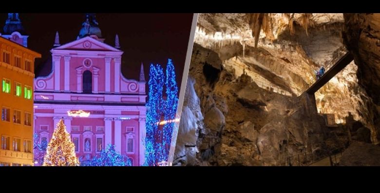  ADVENT Upoznajte slovenske ljepote s Darojkovic Prometom u jednodnevnom izletu u Predjamski dvorac Postojnsku jamu i Ljubljanu i ukljucenim autobusnim prijevozom 