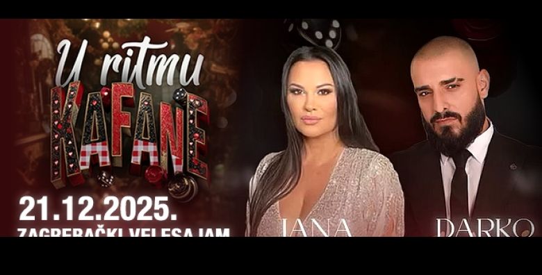 21 12 2025 Okupi ekipu U Ritmu kafane u GLOBUSU na najvecem glazbenom spektaklu zime Za ljubitelje narodne glazbe stizu najpoznatiji izvodjaci luda atmosfera i iznenadjenja 