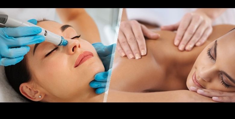 Care ritual paket uz Hydrafacial Premium Deluxe masaza cijelog tijela masaza lica vrata i dekoltea masaza stopala u Salonu Val Beauté u Zagrebu 