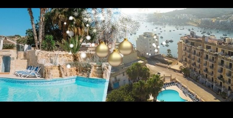 Otkrijte Maltu iz mirne uvale Xemxija Bay  provedite Advent i zimske praznike u Xemxija Bay Hotelu   uz 5 dana i 4 nocenja s buffet doruckom sve za 2 osobe 