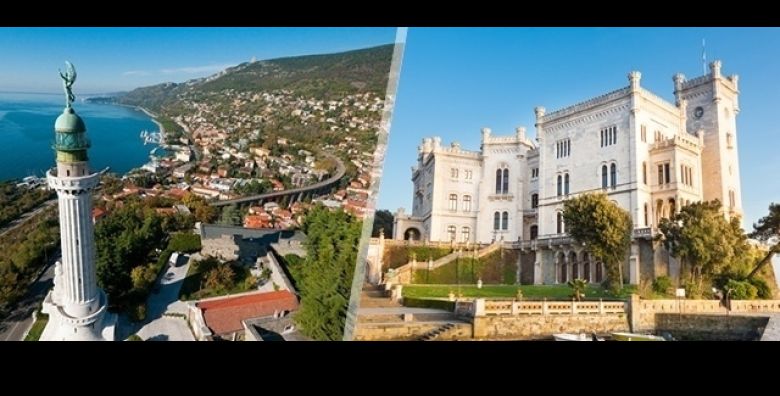 Posjetite dvorac Miramare i razgledajte Trst  grad sa ocaravajucom povijesnom jezgrom te uzivajte u okusu talijanske kave Illy na jednodnevnom izletu s ukljucenim prijevozom uz Smart Travel 