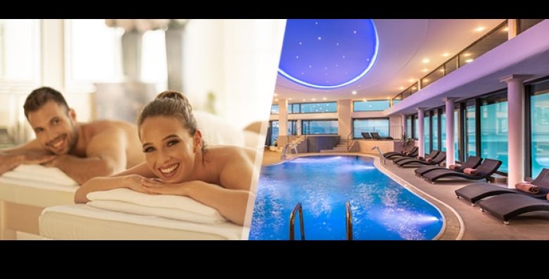 Odmor u luksuznom Grand Hotelu Adriatic u Opatiji  3 dana i 2 nocenja s polupansionom za 2 osobe kupanje u unutarnjem bazenu i whirlpoolu s pogledom na more te 20 minuta masaze u dvoje 