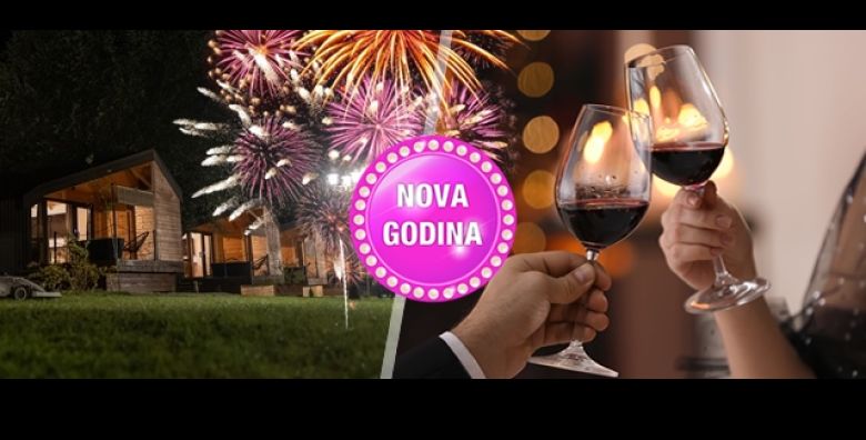 NOVA GODINA 2026 u Glamping Resortu Halicanum  2 ili 3 nocenja za 2 osobe u glamping kucici na bazi buffet dorucka i rucka uz docek sa sampanjcem te koristenje finske saune 