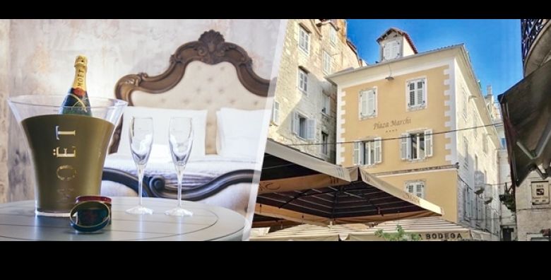 Istrazite Splitu i uzivajte u sarmantnom hotelu Plaza Marchi Old Town 4 uz smjestaj za 2 dana 1 nocenje ili 2 dana 1 nocenje s doruckom za 2 osobe 