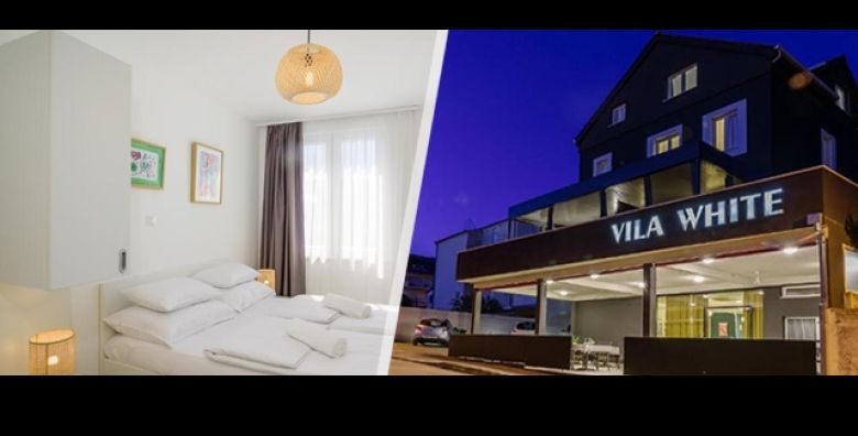  ADULTS ONLY  Iskoristite slobodno vrijeme i otputujte u Trogir Opustite se masazama u paru i napunite baterije uz 2 nocenja s doruckom ili polupansionom za 2 osobe te u sarmantnoj Villi White 