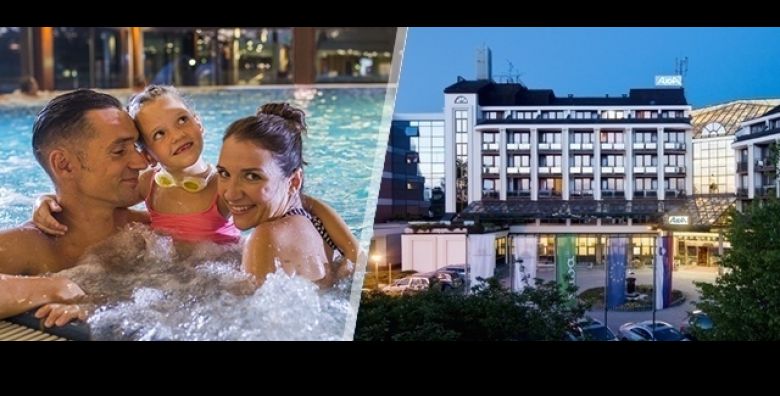 Zimski odmor u Moravskim Toplicama  3 dana 2 nocenja s polupansionom u Hotelu Ajda 4  osvjezenje u hotelskim bazenima i Termalnom parku Terme 3000 a sve za 2 odraslih i do 2 djece 