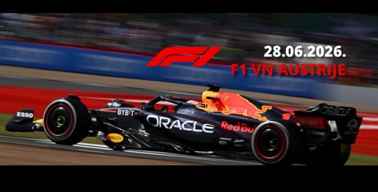  28 06 2026  FORMULA 1 VN AUSTRIJE 2026  autobusni prijevoz iz Zagreba Sesveta i Varazdina i GENERAL ADMITION ulaznica za utrku u organizaciji Travelego 