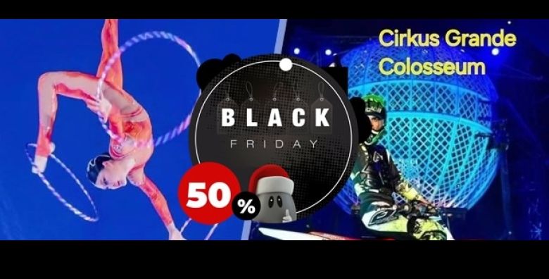  BLACK FRIDAY 50posto POPUSTA na KARNEVAL CIRCUS BOZCINI SHOW Circus Grande Colosseum u ZAGREBU Odusevite se spektaklom kojeg izvode akrobati klaunovi zongleri i iluzionisti 