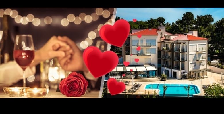 Romanticno VALENTINOVO uz wellness odmor u luksuznom Hotelu Premantura Resort 4 na jugu Istre uz 3 dana i 2 nocenja s polupansionom za 2 osobe opustanje u jacuzziju i saunama romanticnu veceru  