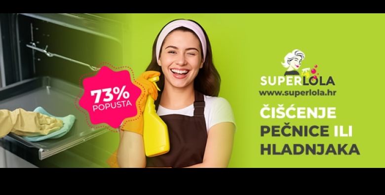 U 3 KORAKA DO CISTACICE uz SuperLola hr i cak 73posto POPUSTA Ciscenje pecnice ili hladnjaka u Zagrebu Samoboru i Velikoj Gorici  umjesto 19 € za svega 5 € samo na Crnom Jaju 