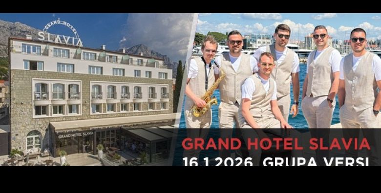  16 01  17 01  Neodoljiva zimska ponuda Hotela Slavia 1 nocenje s bogatim doruckom i vecera uz zivu glazbu grupe Versi  posebna vecer za 2 osobe u Baskoj Vodi 