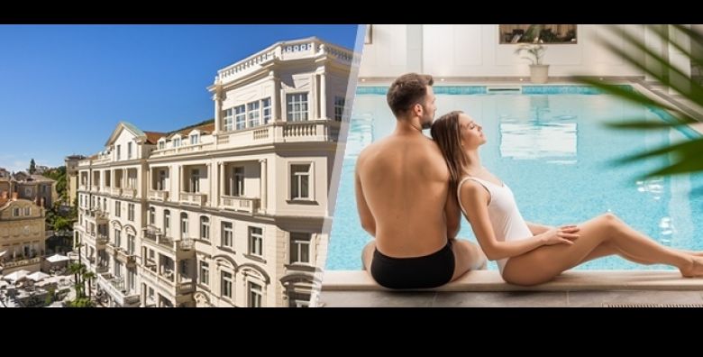  OPATIJA Hotel Bellevue: Luksuzna 2 nocenja s polupansionom za 2 osobe u Superior sobi SPA oaza grijani bazen s morskom vodom i gratis Sacher torta ili Brunch u Cafe Strauss 