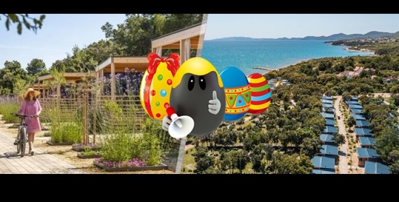 Pobjegnite na more za Uskrs uz 3 dana i 2 nocenja u Nerezinama na Losinju Rezervirajte mobilu kucicu za 4 odrasle osobe i 2 djece do 12 godina u Lopari Camping Resortu 