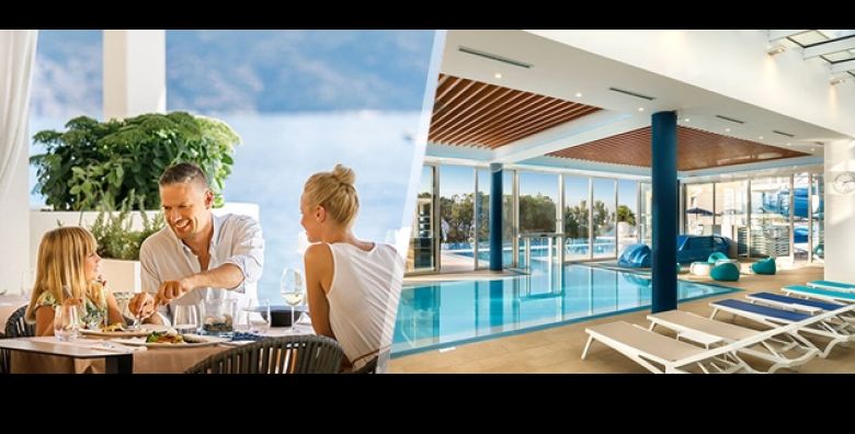 Obiteljski ALL INCLUSIVE proljetni odmor u Girandella Maro Suites by Valamar u Rapcu  2 nocenja za 2 odrasle osobe i do 2 djece do 16 godina Aqua Maro vodeni park SPA i fitness parking i WI FI 