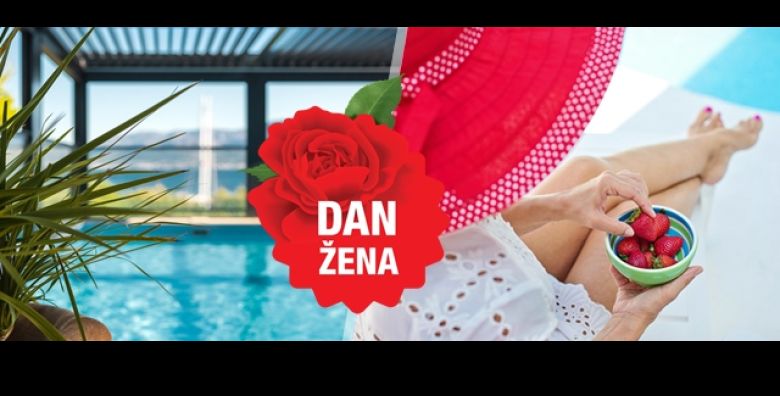 Dan zena u Hotelu Osam u Supetru  1 nocenje s doruckom za 2 osobe soba s pogledom na more gratis transfer golf auticem parking i neograniceno koristenje bazena i sauna 