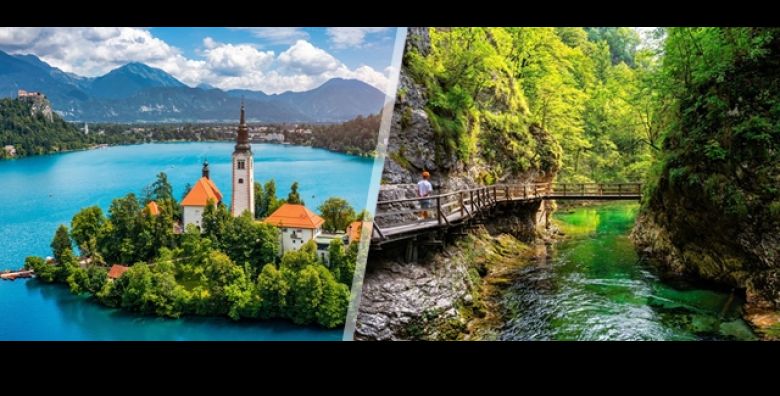 Darojkovic Promet vodi te na najljepsa JEZERA I SLAPOVE SLOVENIJE Jednodnevni IZLET autobusom iz Zagreba na Bled i Vintgar za 1 osobu uz razgled i organizaciju  otkrijte SNAGU PRIRODE 