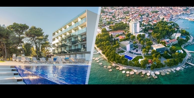 SVIBANJSKI reset u Villa Arausana  Antonina 4 u VODICAMA  2 nocenja za 2 osobe All Inclusive Light s picem uz obroke unutarnji i vanjski bazeni Wellness  Spa hotel Punta i 2 djece GRATIS 