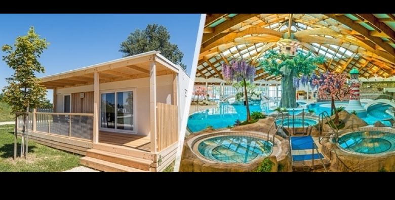  AKCIJA TERME CATEZ: 2 3 ili 4 nocenja  nocenje GRATIS preko tjedna ili VIKENDOM za do 4 OSOBE u mobilnoj kucici Mediteran s 2 spavace sobe uz dnevne ulaznice za Zimsku termalnu rivijeru 