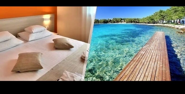 PROLJETNA AVANTURA u Crvena Luka Resortu 4  2 nocenja s POLUPANSIONOM za 2 odraslih i 2 djece uz SPA i unutarnji bazen i GRATIS 2 ulaznice za FUN PARK DALMALAND  OBITELJSKI vikend u Biogradu 