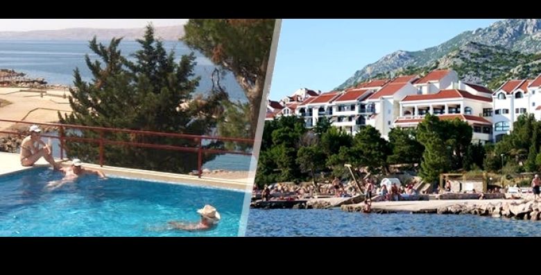 HOTEL ZAGREB Karlobag: Prepustite se ALL INCLUSIVE LIGHT uzivanju za dvoje uz bazen miris soli i sobu s balkonom  3 5 ili 7 nocenja za savrsen POCETAK LJETA na moru 