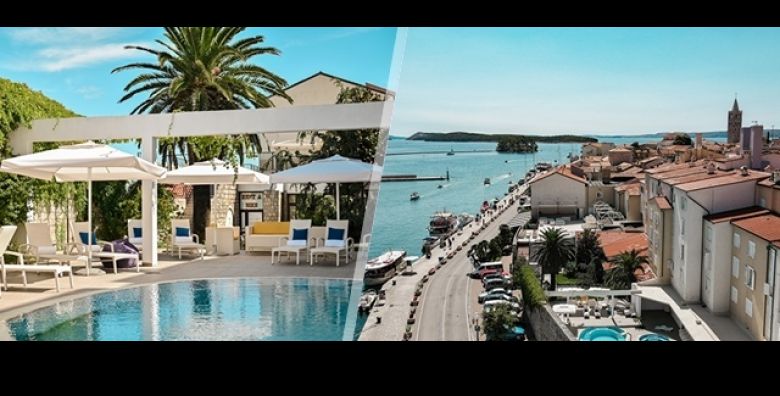 Provedite POCETAK LJETA na Rabu uz mir more i opustanje  2 3 ili 5 nocenja za dvoje u Hotelu International 3  s POLUPANSIONOM bazenom whirlpoolom i finskom saunom 