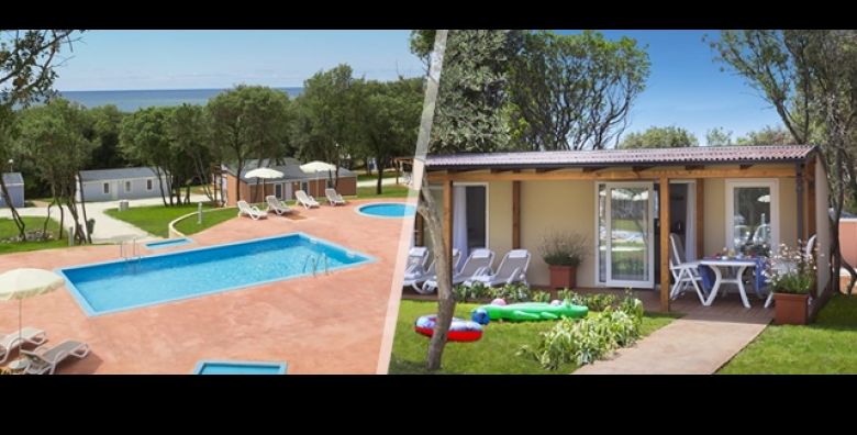 CAMPING POLARI 4 by Maistra: Dozivi ROVINJ s ekipom ili obitelji uz 3 dana 2 nocenja u modernim mobilnim KUCICAMA za cak 6 osoba uz VANJSKI BAZEN Najbolji odmor uz morski zrak 