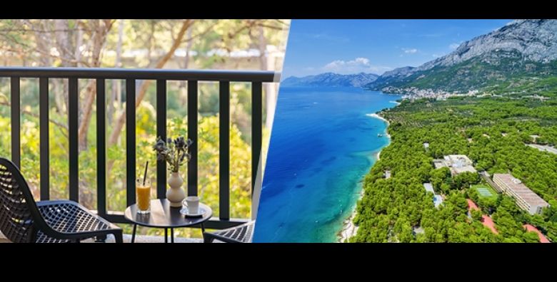 PROLJETNI BIJEG u Alemaris Resort by Club Adriatic uz 2 ili 3 nocenja s polupansionom za 2 osobe i do 2 djece u srcu borove sume Basko Polje  vasa doza morskog mira 