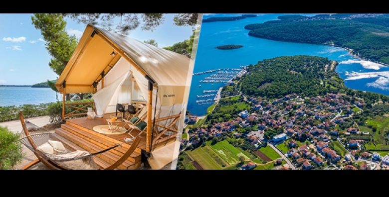Arena One 99 GLAMPING  luksuzni SATORI u borovoj sumi Pomer blizu Pule i Medulina 2 nocenja za do 6 osoba za vec od 190 € Idealno za PAROVE I OBITELJI 