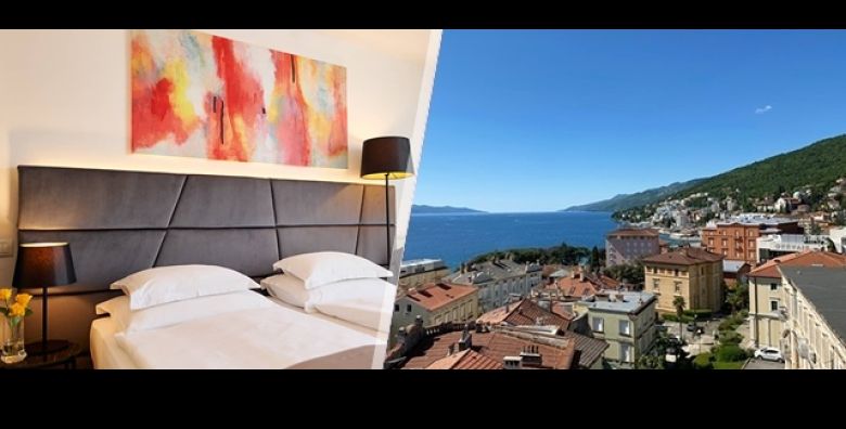 OPATIJA  3 dana 2 nocenja s POLUPANSIONOM za 2 osobe u hotelu Paris 4 uz ulaz u Casino i SPA oazu saune whirlpool topla klupa  Vrhunski odmor u centru grada uz ukljucen DAR hotela za opustanje 