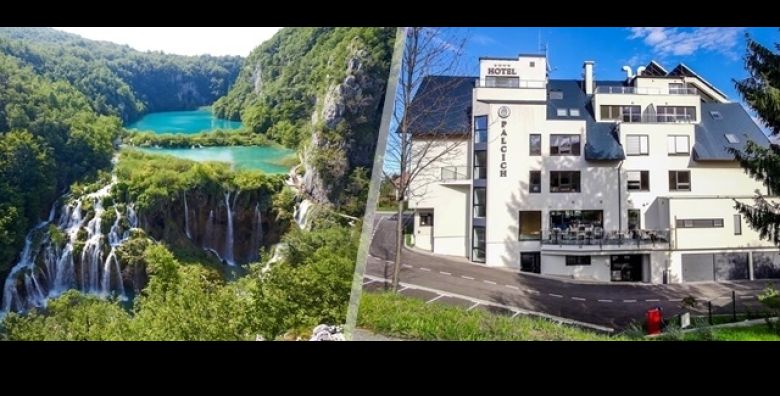 Bijeg u PRIRODU kraj PLITVICA Hotel Palcich 4 nudi 2 nocenja za 2 osobe s POLUPANSIONOM WELLNESSOM BAZENOM i SAUNOM  savrsen ODMOR okruzen sumama i jezerima 