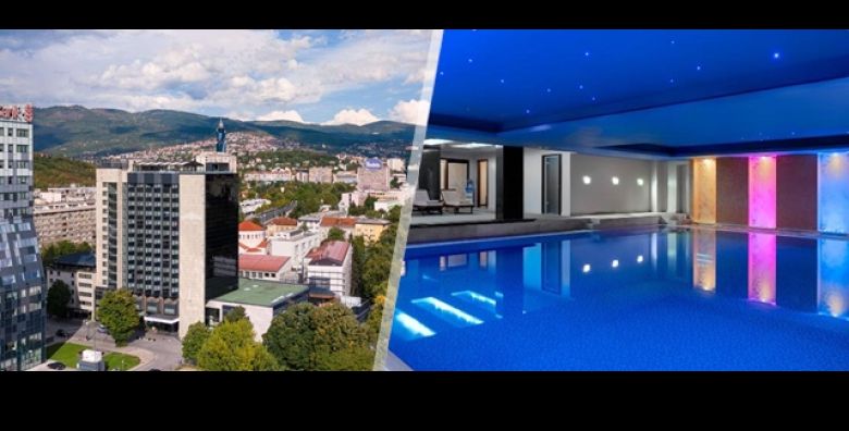 Mövenpick Hotel SARAJEVO: WELLNESS odmor za dvoje Odaberite 1 nocenje za brzi bijeg ili poseban paket od 2 nocenja za PRVI SVIBANJ Ukljucen dorucak bazen i saune  rezervirajte odmah 