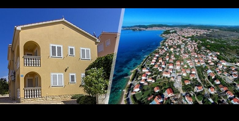 POCETAK LJETA U VODICAMA 8 dana i 7 nocenja za 4 OSOBE u Villi Oaza: apartmani Maslina Smokva ili Bor Iskoristite TOP AKCIJU uz BESPLATAN PARKING i gratis WI FI 