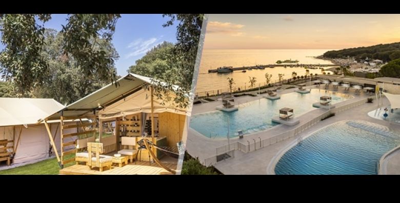GLAMPING U ROVINJU Kamp Amarin by Maistra  2 nocenja za do 4 osobe u opremljenom SATORU Relax Gratis zavrsno ciscenje posteljina koristenje vanjskog BAZENA lezaljke i bogat ANIMACIJSKI program 