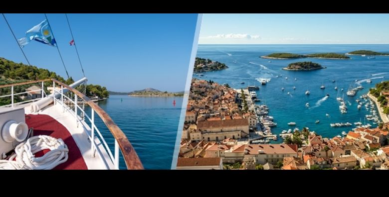  29 08 05 09  Krstarenje iz Trogira uz I D Riva Tours: 8 dana s POLUPANSIONOM do Splita Hvara Mljeta Dubrovnika Korcule i Braca uz kapetansku VECERU i ukljucene strucne VODICE na ruti 