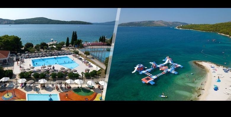 SPICA SEZONE  5 nocenja s POLUPANSIONOM u Hotel Medena u Trogiru Uzivajte u ljetnom odmoru tik uz more uz smjestaj u superior sobi za 2 odraslih i 1 DIJETE te vanjski BAZEN i PLAZU ispred hotela 