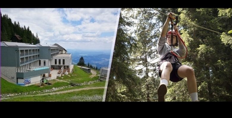  ZA OBITELJ Idila na Golte uz Hotel Montis 4  2 nocenja s POLUPANSIONOM za 2 odraslih i 2 djece Dozivite ADRENALINSKE avanture i SPA opustanje u srcu SLOVENIJE 