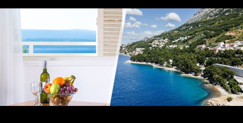 LJETO iz snova u Omisu u Holiday Resortu Sagitta na samoj plazi  7 nocenja s POLUPANSIONOM za 2 odraslih i do 2 djece Rezervirajte svoj termin u SRCU SEZONE uz najbolje pogodnosti 