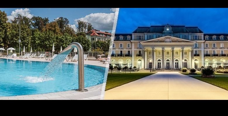 LUKSUZNO LJETOVANJE u Grand Hotelu Rogaska 2 NOCENJA s polupansionom za 2 OSOBE uz ukljucen Vis Vita SPA wellness BAZENE fitness casino i parking Osigurajte POTPUNI SPA OPORAVAK u dvoje 