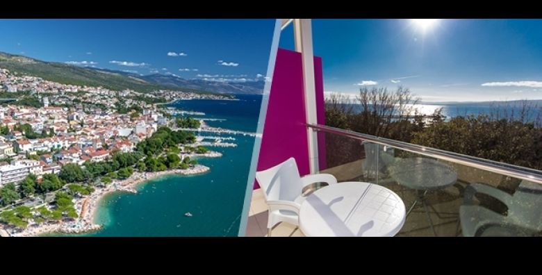 KRAJ LJETA NA KVARNERU Hotel Crikvenica: 3 5 ili 7 nocenja za 2 osobe  POLUPANSION Superior soba s BALKONOM bogat buffet dorucak i vecera te besplatan WiFi Osigurajte termin 